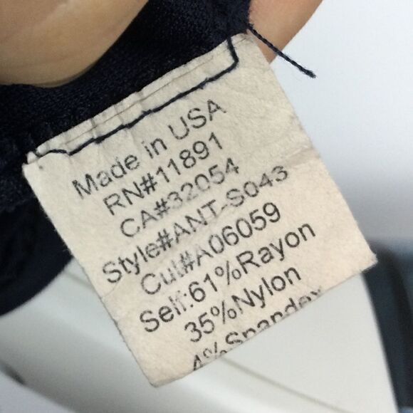 Bailey 44 Meryl Navy Faux Leather Wrap Skirt - M - Picture 13 of 14